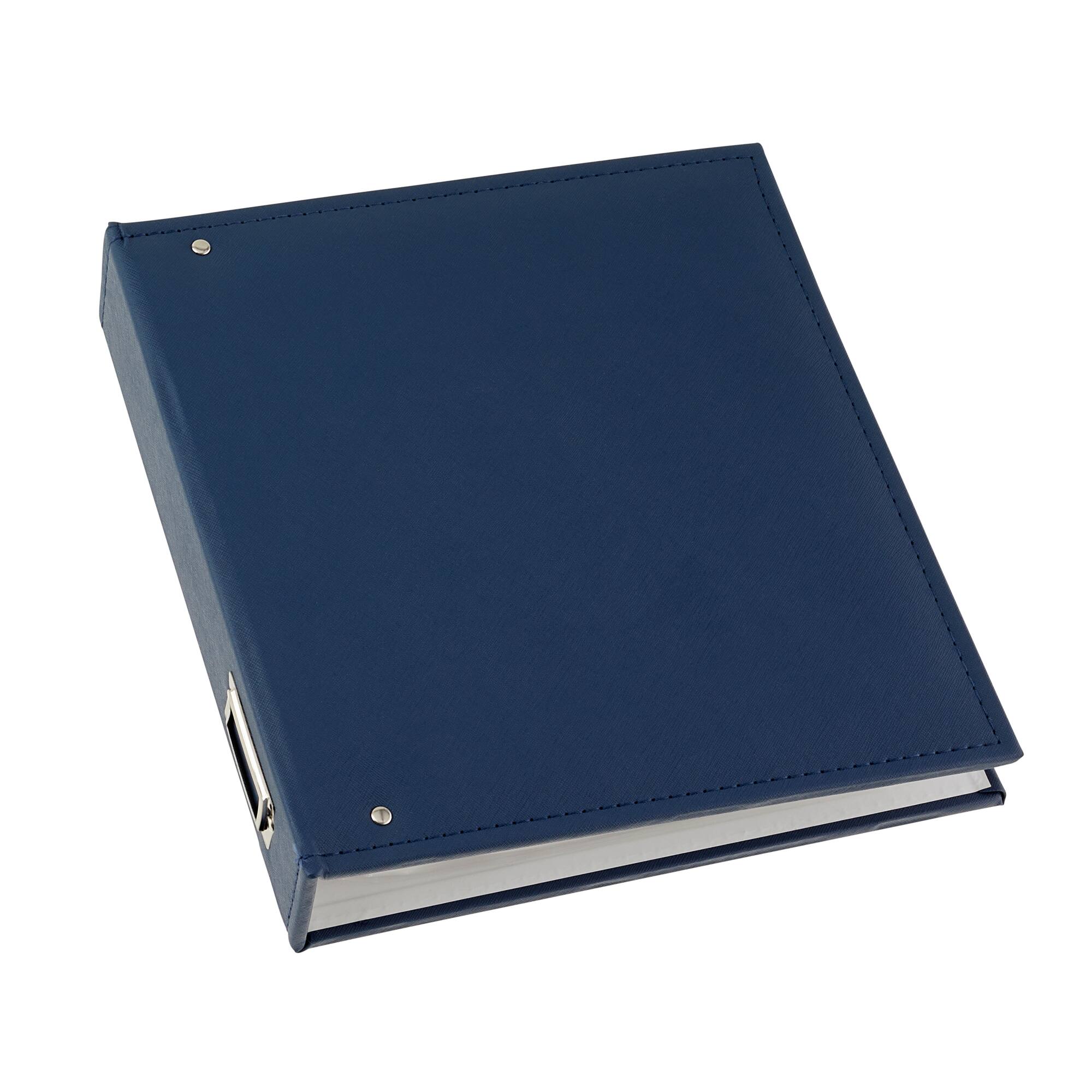 8 Pack: Navy D-Ring Scrapbook Album by Recollections™